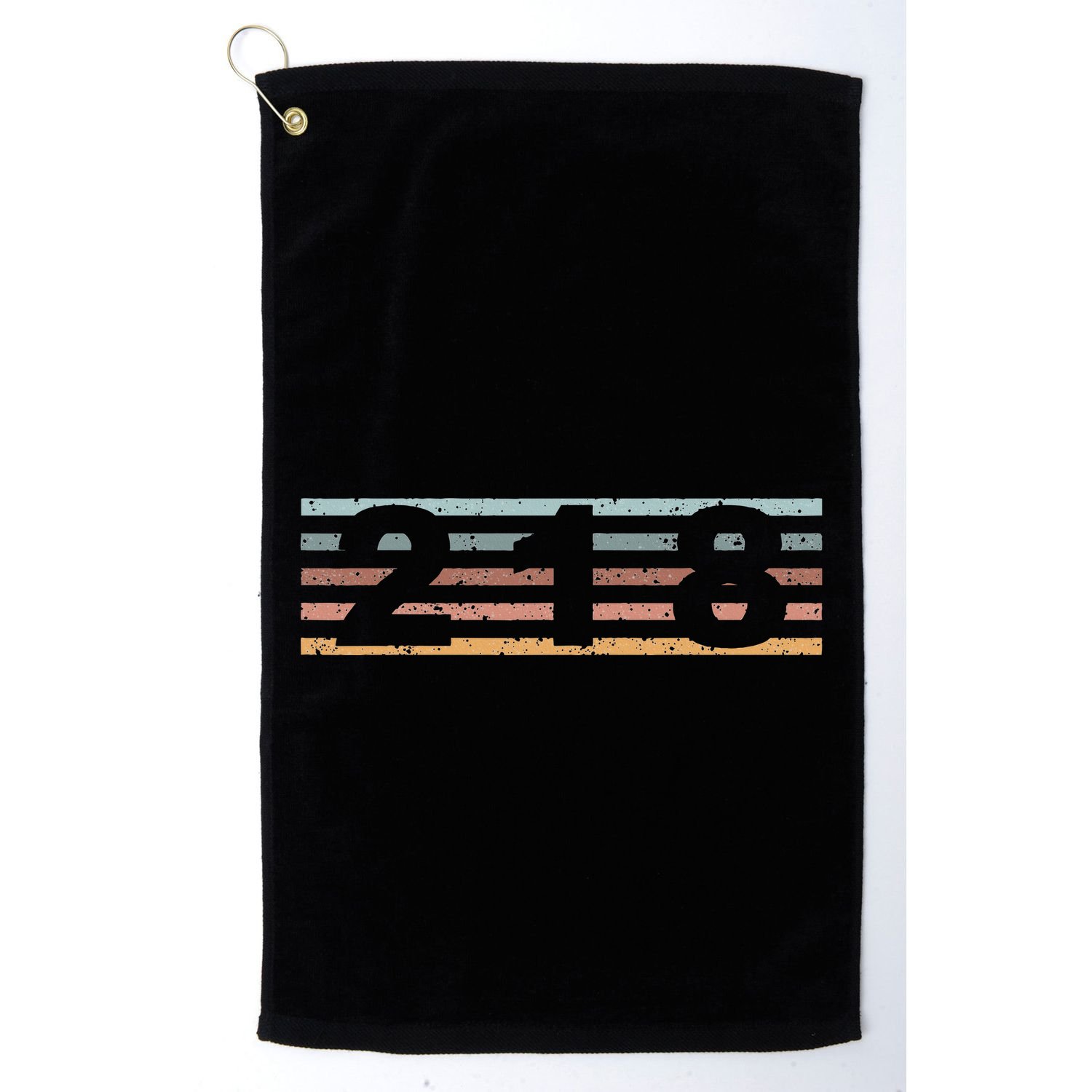 218 Area Code Retro Minnesota Duluth Golf Towel