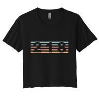 218 Area Code Retro Minnesota Duluth Crop Top