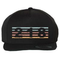 218 Area Code Retro Minnesota Duluth Wool Snapback Cap