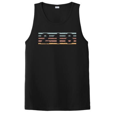 218 Area Code Retro Minnesota Duluth PosiCharge Competitor Tank