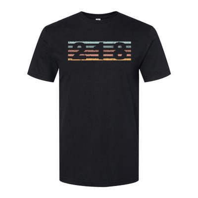 218 Area Code Retro Minnesota Duluth Softstyle CVC T-Shirt