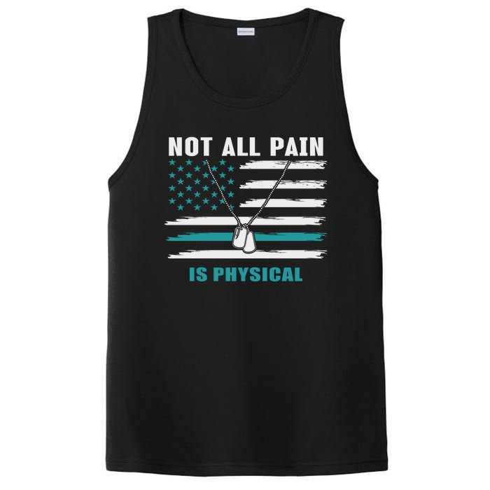 22 A Day Soldier Veteran PTSD Awareness PosiCharge Competitor Tank