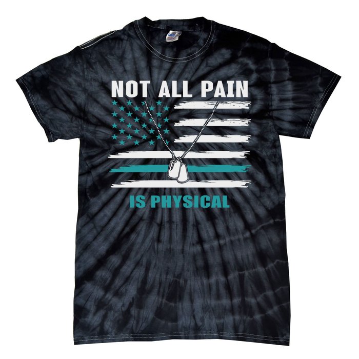 22 A Day Soldier Veteran PTSD Awareness Tie-Dye T-Shirt