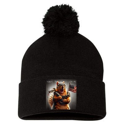 2snails Automotive DonT Tread On Peanut Pom Pom 12in Knit Beanie