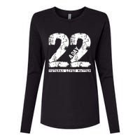 22 A Day Veteran 22 A Day Veteran Suicide Womens Cotton Relaxed Long Sleeve T-Shirt