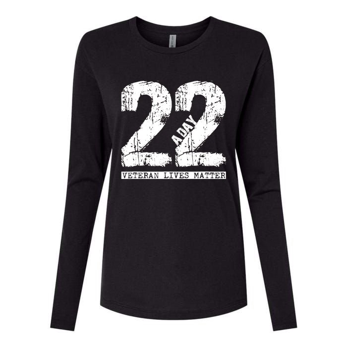 22 A Day Veteran 22 A Day Veteran Suicide Womens Cotton Relaxed Long Sleeve T-Shirt