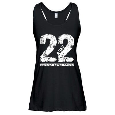 22 A Day Veteran 22 A Day Veteran Suicide Ladies Essential Flowy Tank