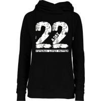 22 A Day Veteran 22 A Day Veteran Suicide Womens Funnel Neck Pullover Hood