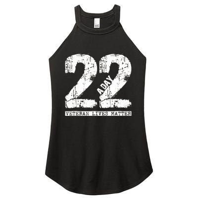 22 A Day Veteran 22 A Day Veteran Suicide Women's Perfect Tri Rocker Tank