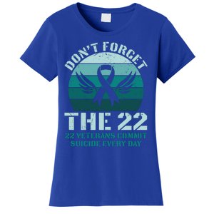 22 A Day Soldier Veteran PTSD Awareness Women's T-Shirt