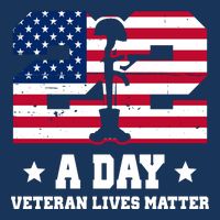 22 A Day Veteran Lives Matter Button