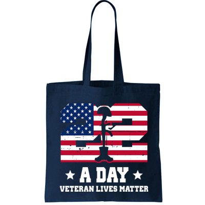 22 A Day Veteran Lives Matter Bag
