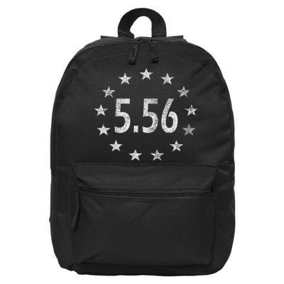 2nd Amendment For 556 2a Ar15 Accessories Pro Gun Rights 16 in Basic Backpack