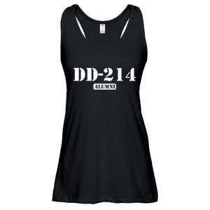 214 Alumni Funny Text Ladies Essential Flowy Tank