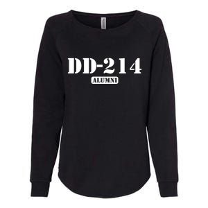 214 Alumni Funny Text Womens California Wash Sweatshirt