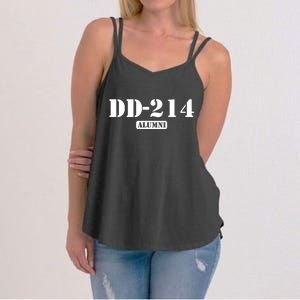 214 Alumni Funny Text Women's Strappy Tank