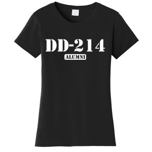 214 Alumni Funny Text Women's T-Shirt