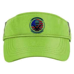 2nd Amendment Front And Back Design Adult Drive Performance Visor