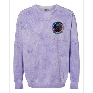 2nd Amendment Front And Back Design Colorblast Crewneck Sweatshirt