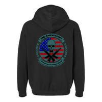 2nd Amendment Front And Back Design Garment-Dyed Fleece Hoodie