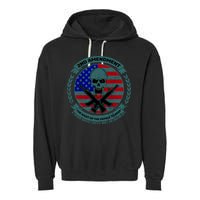 2nd Amendment Front And Back Design Garment-Dyed Fleece Hoodie