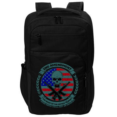 2nd Amendment Front And Back Design Impact Tech Backpack