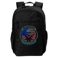 2nd Amendment Front And Back Design Daily Commute Backpack