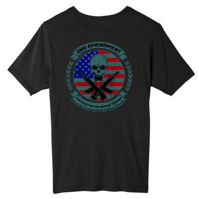 2nd Amendment Front And Back Design Tall Fusion ChromaSoft Performance T-Shirt