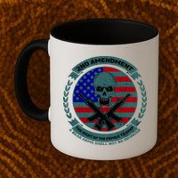 2nd Amendment Front And Back Design Mug