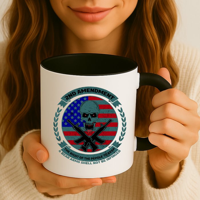 2nd Amendment Front And Back Design Mug