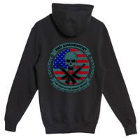 2nd Amendment Front And Back Design Premium Pullover Hoodie