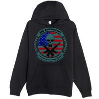 2nd Amendment Front And Back Design Premium Pullover Hoodie