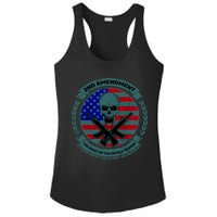 2nd Amendment Front And Back Design Ladies PosiCharge Competitor Racerback Tank