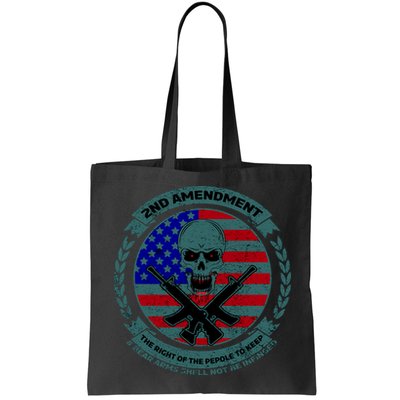 2nd Amendment Front And Back Design Bag