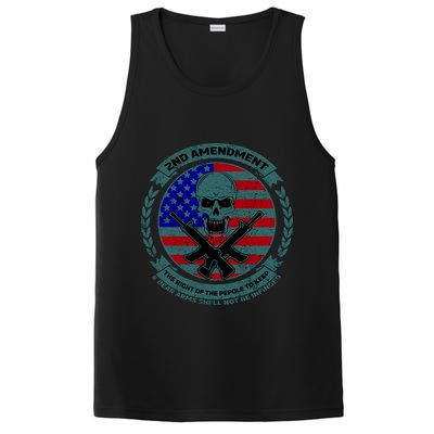 2nd Amendment Front And Back Design PosiCharge Competitor Tank