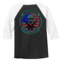 2nd Amendment Front And Back Design Toddler Fine Jersey T-Shirt