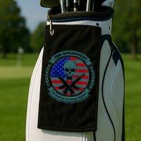 2nd Amendment Front And Back Design Golf Towel