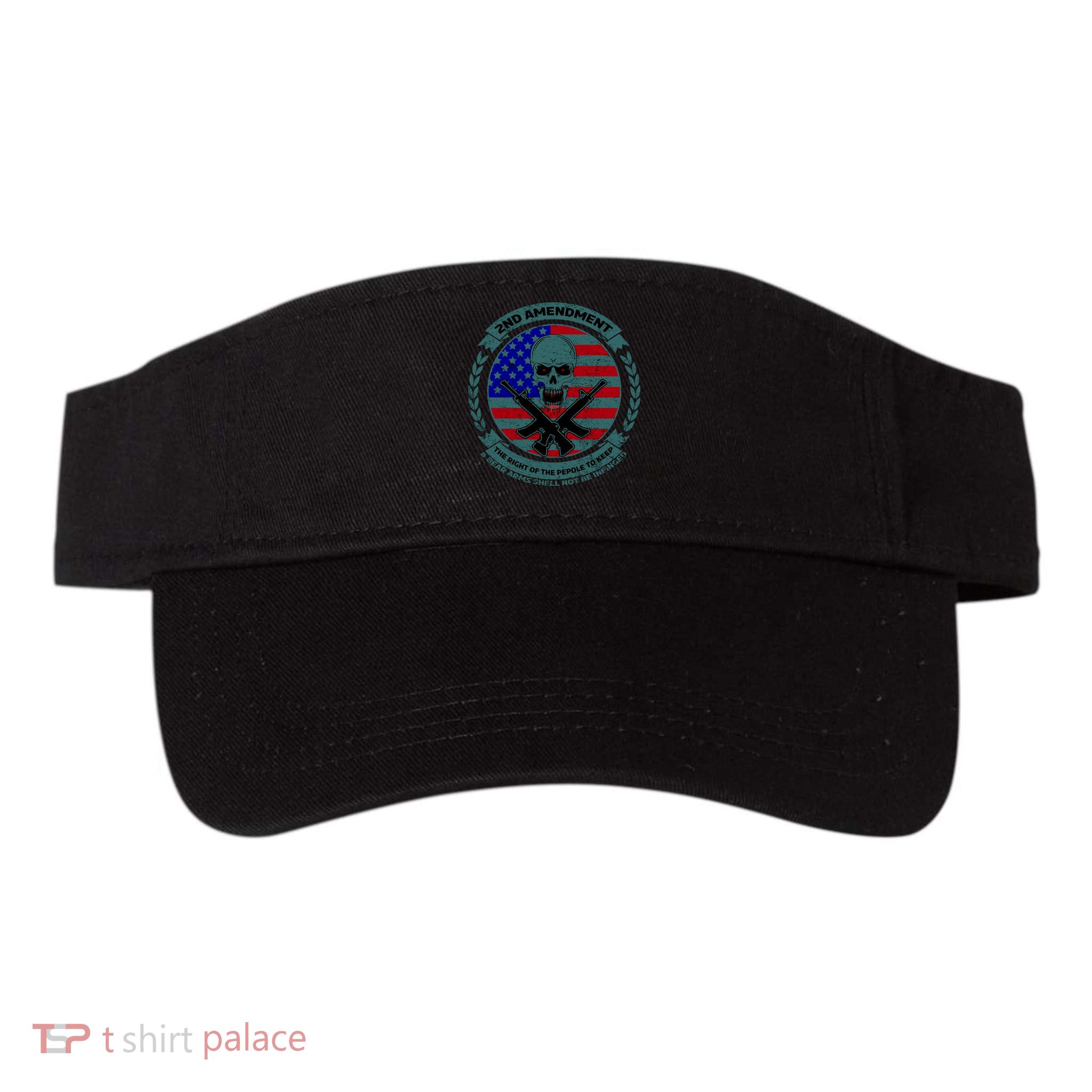 2nd Amendment Front And Back Design Visor