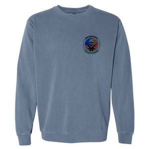 2nd Amendment Front And Back Design Garment-Dyed Sweatshirt