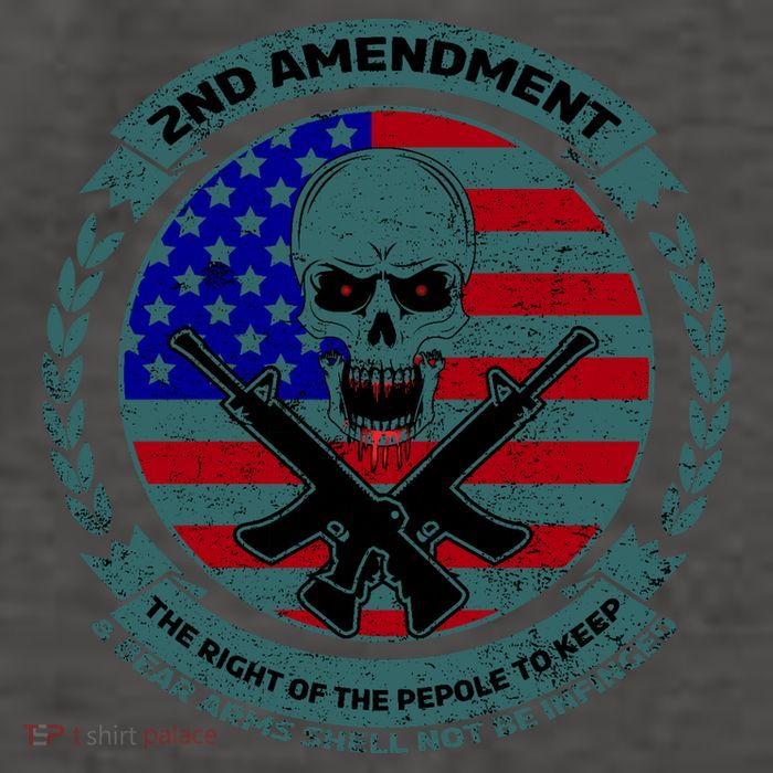 2nd Amendment Front And Back Design Vector Backpack