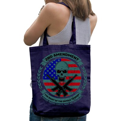 2nd Amendment Front And Back Design Tote Bag