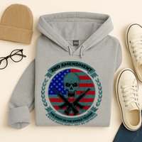 2nd Amendment Front And Back Design Hoodie