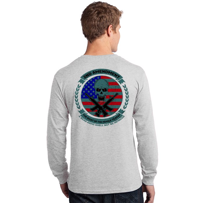 2nd Amendment Front And Back Design Long Sleeve Shirt