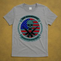 2nd Amendment Front And Back Design T-Shirt