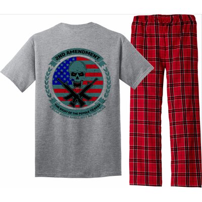 2nd Amendment Front And Back Design Pajama Set