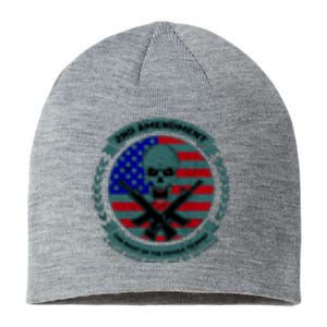 2nd Amendment Front And Back Design Sustainable Beanie