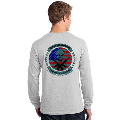 2nd Amendment Front And Back Design Tall Long Sleeve T-Shirt