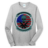2nd Amendment Front And Back Design Tall Long Sleeve T-Shirt