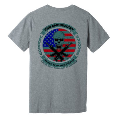 2nd Amendment Front And Back Design Premium T-Shirt