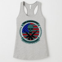 2nd Amendment Front And Back Design Womens Tank Top